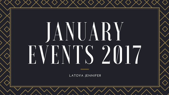January 2017 Events ! 